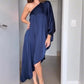 📣Nieuwe Lente Stijlen 2025 👗 Asymmetrische Sexy Loose One-Shoulder Jurk