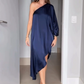 📣Nieuwe Lente Stijlen 2025 👗 Asymmetrische Sexy Loose One-Shoulder Jurk