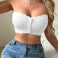 🔥 Laatste Dag 50% KORTING! 🔥KOOP 2, KRIJG 1🔥 Naadloze voorkant sluiting strapless bandeau bh – Comfort & Ondersteuning de hele dag! 💖