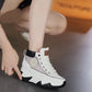 Dames Sneakers met Dikke Zool van Meshmateriaal