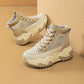 Dames Sneakers met Dikke Zool van Meshmateriaal