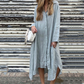 🌸 Tijdbeperkt speciaal aanbod 💖 Dames Casual Losse Langarmjurk