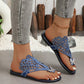 Dames-stijl comfortabel platte sandaaltjes