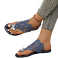 Dames-stijl comfortabel platte sandaaltjes