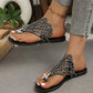 Dames-stijl comfortabel platte sandaaltjes
