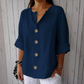 💥 Beperkte Tijd Grote Verkoop OFF💥 Vrouwen Losse Mode Knop Top