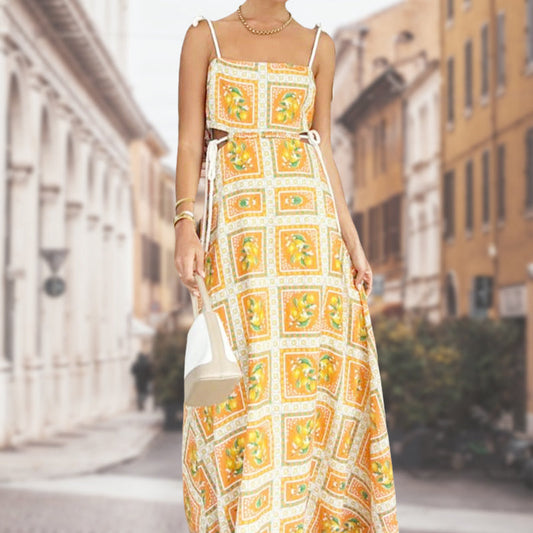 Maxi-jurk met print voor dames