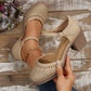 Retro-Mesh-Sandalen voor dames