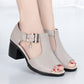 🎉Hot Sale 50% KORTING🎉Vrouwen All-match Chunky Hak Sandalen