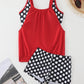🔥 ZOMER HOT SALE – 49% KORTING 🔥 Dames Tweedelig Polkadot Zwempak