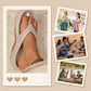 Zomerse veelzijdige slippers met dikke zool en kleurblokken