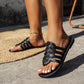 Dames Teenslippers Eenvoudig Comfortabel Effen Kleur met Platte Zool