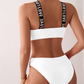 Sexy tweedelig badpak met print voor dames