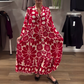 Dames Bloemenprint Losse Pasvorm Enkellange Jurk