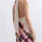 Vrouwen Tie-Dye Halter Maxi Jurk