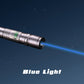 Laserzaklamp met kleurenpatroon