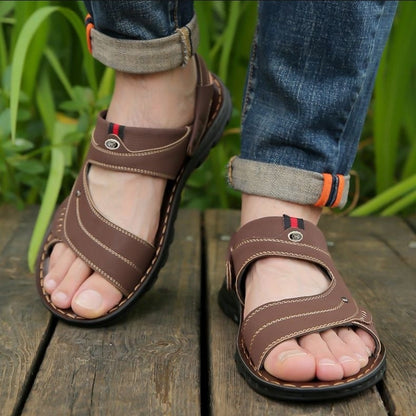 Ademende Zomersandalen voor Heren met Verstelbare Band