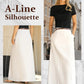 Retro Maxi Rok van Vloeiende Chiffon voor Dames – Romantieke en Elegante Stijl
