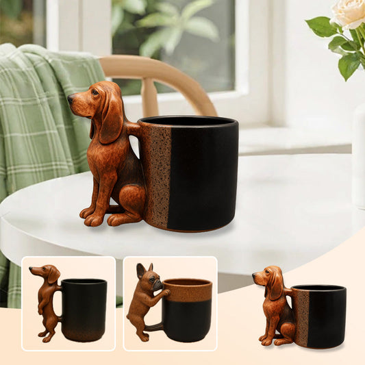 🐶 Creatieve Teckel Mok voor Decoratie