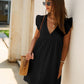 Casual Hollow Out Mini-jurk voor dames