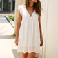 Casual Hollow Out Mini-jurk voor dames