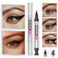 ✨Perfecte winged eyeliner met stempel – voor symmetrische cateyes in een oogwenk!👁️