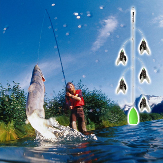 🎣Multi-Hook Kunstmatige Vliegvisserslokdoos