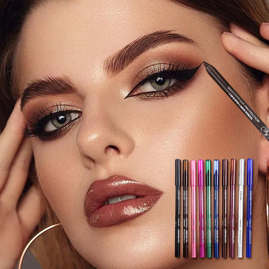 🌿🎍10 Stuks Gekleurde Eyeliner Gelpennen