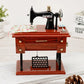 Moederdaguitverkoop 50% KORTING - Houten mini-naaimachine muziekdoosje