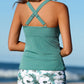 🔥 Zomerdeal 2025: 50% KORTING 🔥 Tummy Control Tankini Set – Tweedelig & Flatterend!