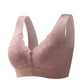 Comfortabele front -Covered en Hoop -Free BH voor vrouwen