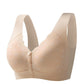 Comfortabele front -Covered en Hoop -Free BH voor vrouwen