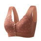 Comfortabele front -Covered en Hoop -Free BH voor vrouwen