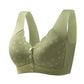 Comfortabele front -Covered en Hoop -Free BH voor vrouwen