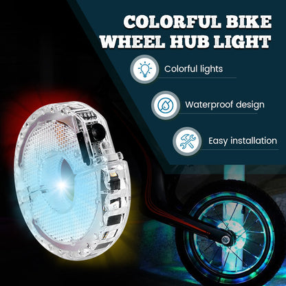 Kleurrijke Fietswielverlichting