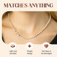 🎁Dames Elegante Kruis Synthetische Parel Ketting✨📿
