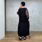Dames set: mouwloze jurk met cover-up