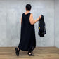 Dames set: mouwloze jurk met cover-up