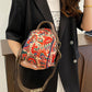 Dames schoudertas met modieuze print