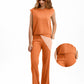 Casual mouwloze top en broek voor dames
