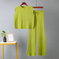 Casual mouwloze top en broek voor dames