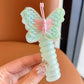 Kinder Spiraal Haarelastic met Vlinder