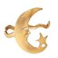 🌙✨ Trendy Maan, Ster & Spiraal Armband