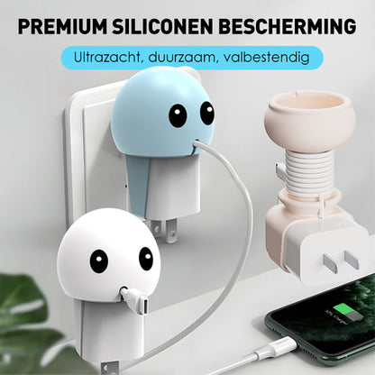Beschermende Oplader Hoes met Kabel Organizer 