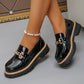 Vintage zachte loafers voor dames