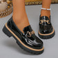 Vintage zachte loafers voor dames