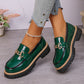 Vintage zachte loafers voor dames