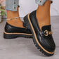 Vintage zachte loafers voor dames