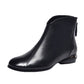 Dames Enkelboots van PU Leer met Warme Fleecevoering