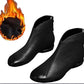 Dames Enkelboots van PU Leer met Warme Fleecevoering